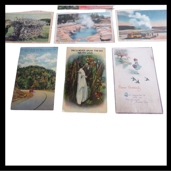 Vintage Postcard lot 1913 1938 - Picture 13 of 15